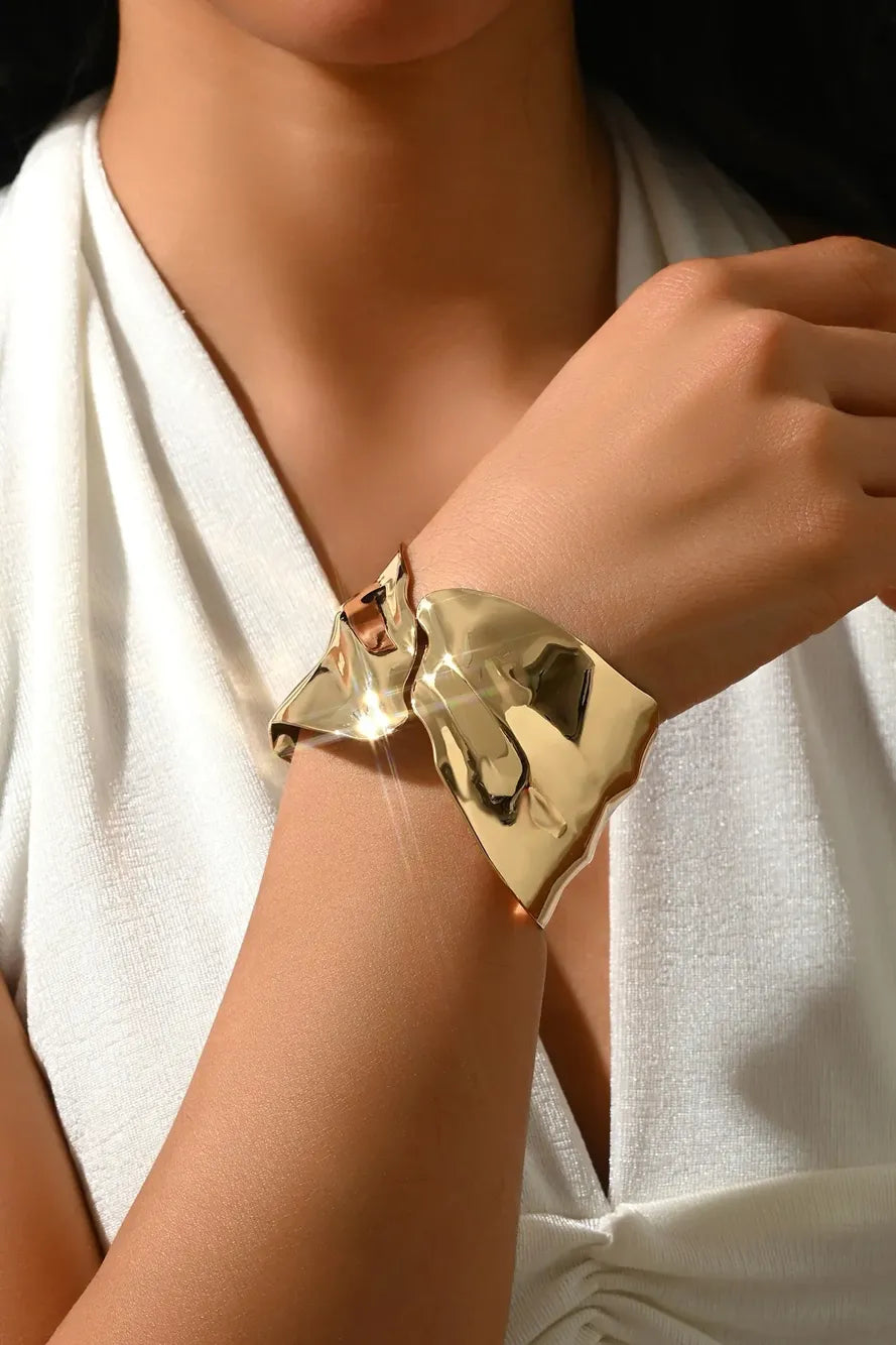 Gold Cuff Bracelet